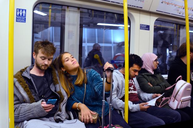 Beautiful London Underground moment of love caught on camera but some people are furious over it