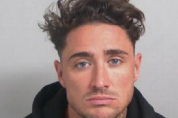 Face of guilty Stephen Bear after arrest at Heathrow airport on his birthday as he's convicted of 'revenge porn'