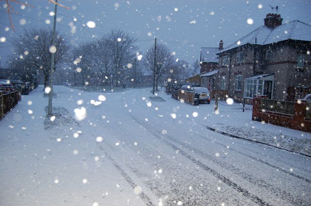 Cheshire braces for deep freeze as snow and ice warning issued