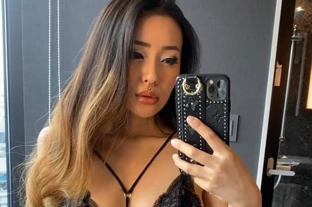 Porn star who struggled to find love on Tinder meets 'husband' – but he's not real