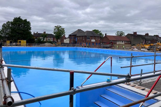 Sneak peek at new Albert Avenue Lido as new-look pools near completion