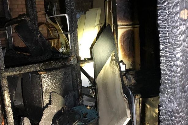 Arson investigation at Clacton furniture shop as fire of storage spreads