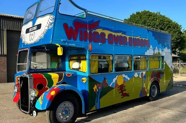 Former The Beatles star Sir Paul McCartney's 1972 Wings tour bus restored by Essex workshop to take final London trip before being auctioned