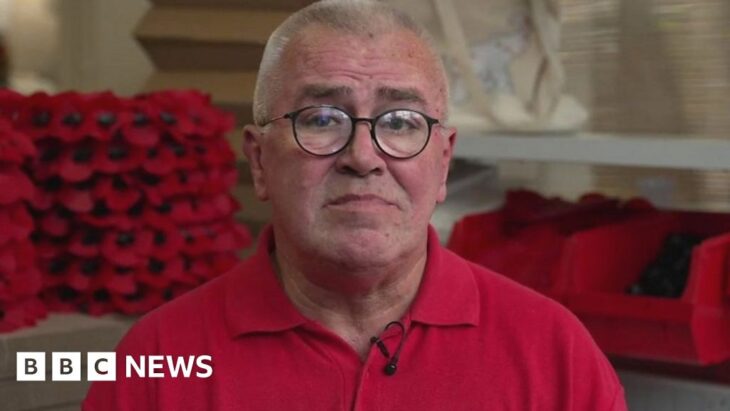 Inside the London factory where Remembrance Poppies are made