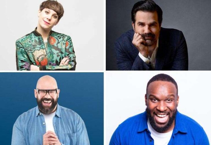 Stand-up comedians visiting Kent at the end of 2023 including Seann Walsh, Suzi Ruffell, Rob Delaney and Frankie Boyle