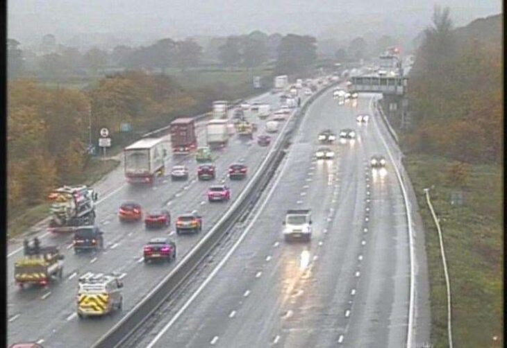 Crash at Black Prince Interchange in Bexley causing delays on M25 and A2 back to Bluewater