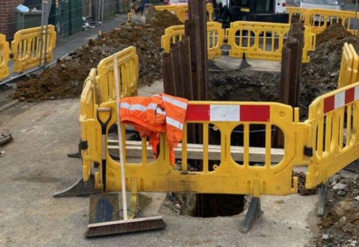Maidstone sinkhole repairs should be completed this week