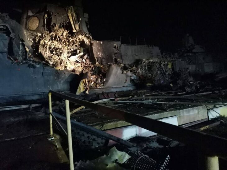 New Russian naval corvette damaged in Ukraine cruise missile attack on Crimea base
