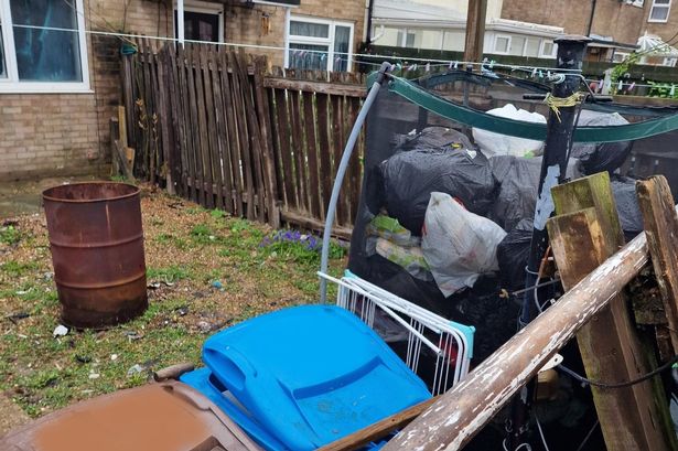 Resident who let rubbish pile up on trampoline in Hull garden forced to pay £1,500