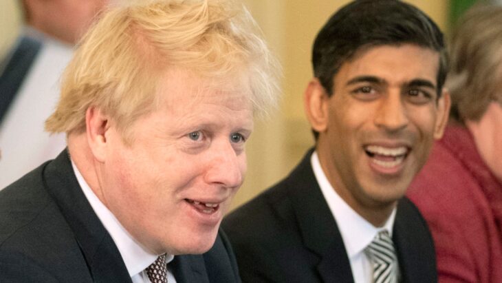 Rishi Sunak 'takes swipe' at Boris Johnson by declaring he 'inherited' high migration