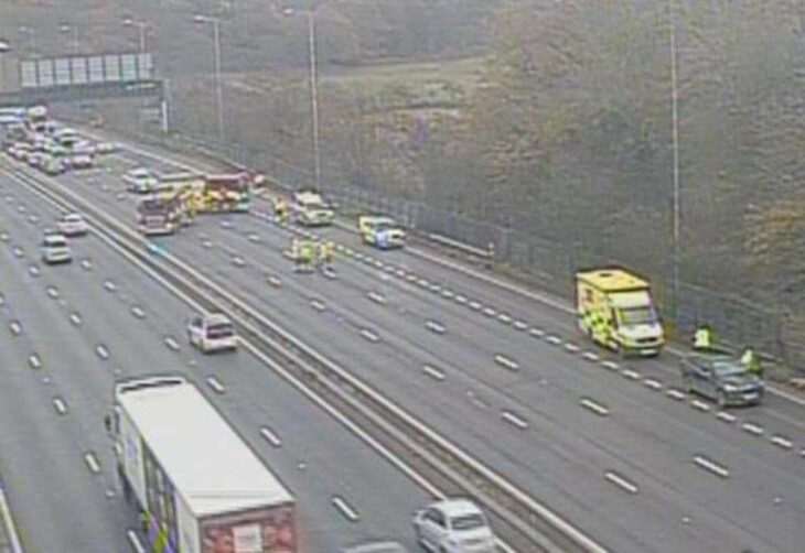 Emergency services called to multi-vehicle crash on A2, near Bean Interchange