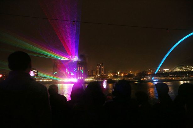 Happy New Year, Newcastle! New Year's Eve celebrations in city as Quayside laser show returns