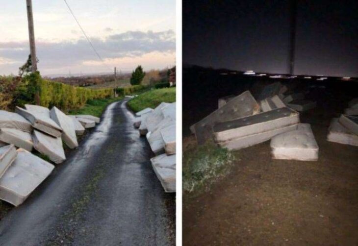 Higham and Cliffe targeted by mattress dumping fly-tippers along Taylor’s Lane and Cooling Road