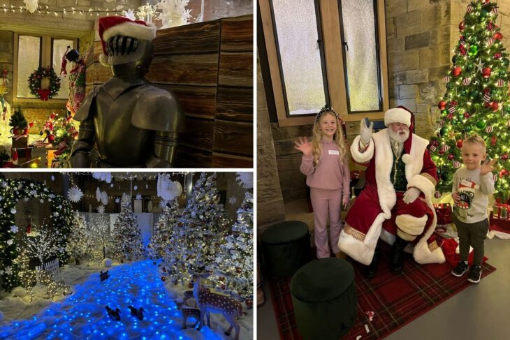 Sunderland's Hylton Castle becomes amazing winter wonderland as Santa sets up shop