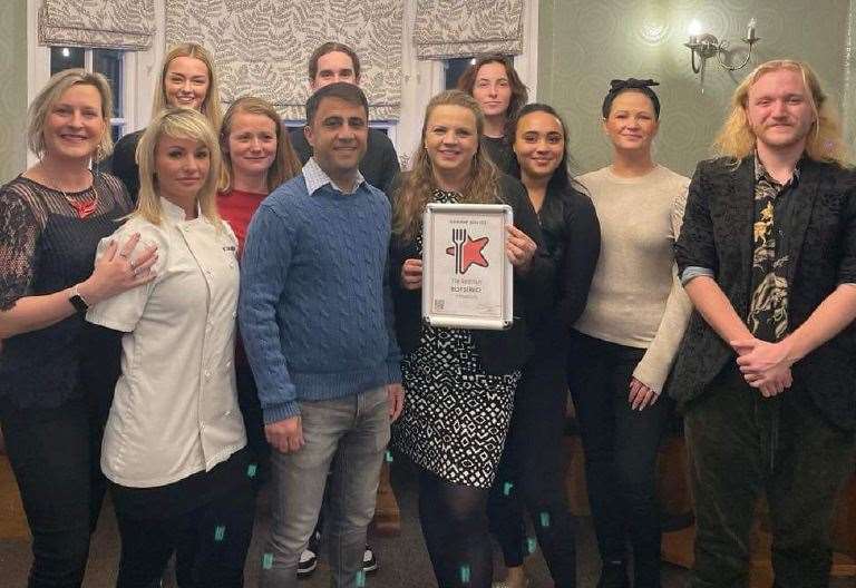 The Redstart Inn, Barming scoops top customer service award from online