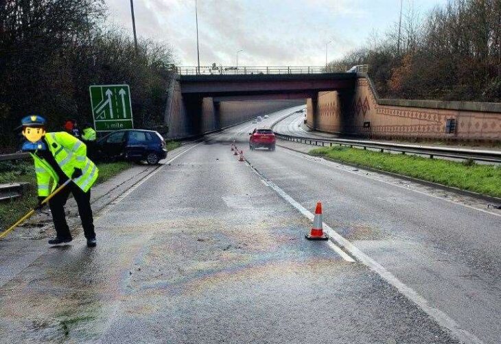 Two collisions on both sides of the A249 Sittingbourne caused delays for motorists