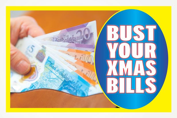 Bust your Xmas bills by winning £500 cash!