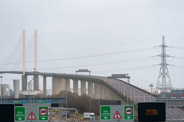 Police respond to concern for welfare of a person near Dartford Crossing