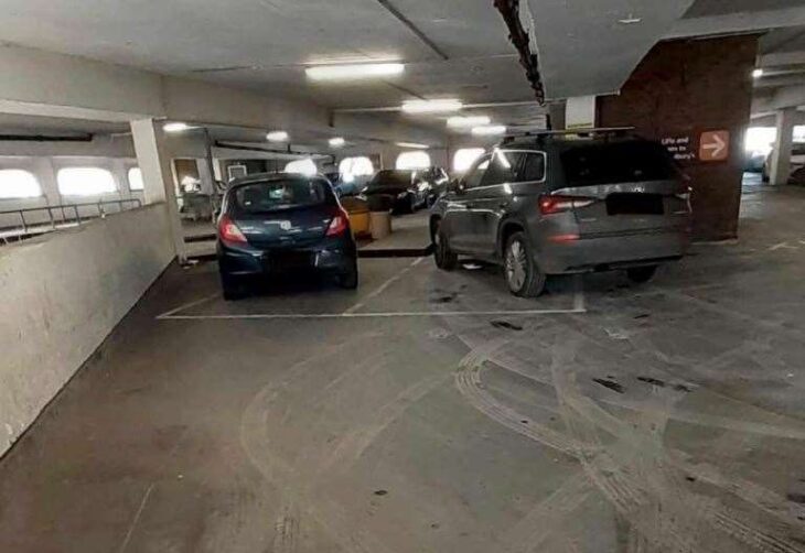‘Lazy’ parking at Sainsbury’s in Folkestone town centre sparks debate online