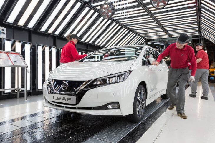 Nissan ends production of current Leaf at Sunderland plant as it prepares for new models
