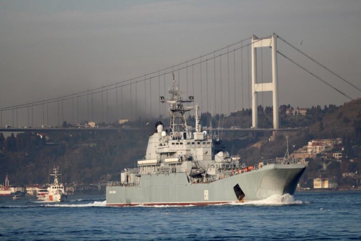 Ukraine says it has sunk another Russian warship in Black Sea drone attack – in fresh blow to Putin’s forces