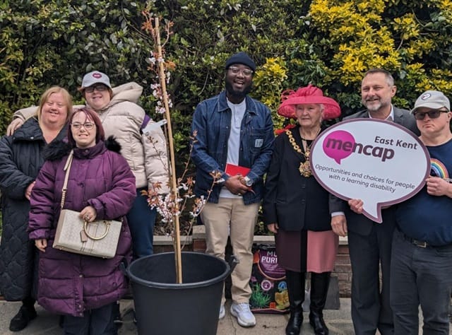 East Kent Mencap celebrates 75th anniversary with cake, plaque and tree planting in Ramsgate – The Isle Of Thanet News