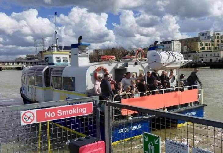 Final crossing of Gravesend to Tilbury ferry link after decision to axe service