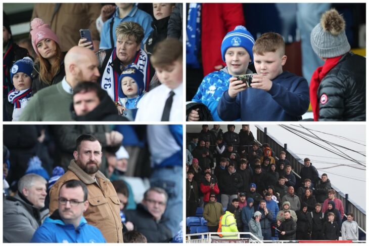 Here are 37 photos of Poolies cheering on Hartlepool United as they play Barnet