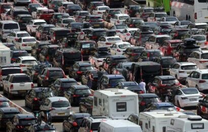 Holidaymakers face huge queues at Port of Dover