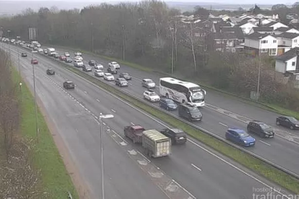 LIVE - Major bank holiday traffic delays on A494 and parts of A55