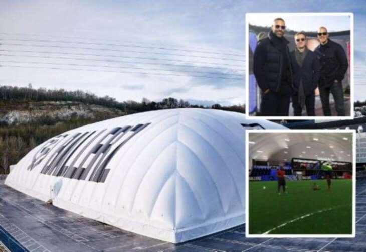 Rio Ferdinand and Roberto Carlos among famous ex-pros to host tournament at new Ballerz football dome at Bluewater Shopping Centre