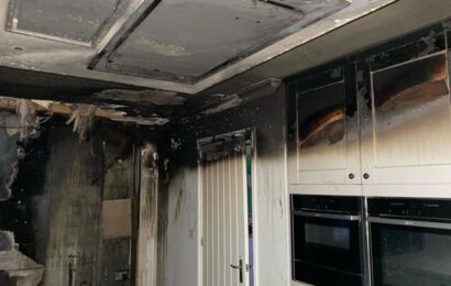 Family of four saved from smouldering kitchen fire by working smoke alarms