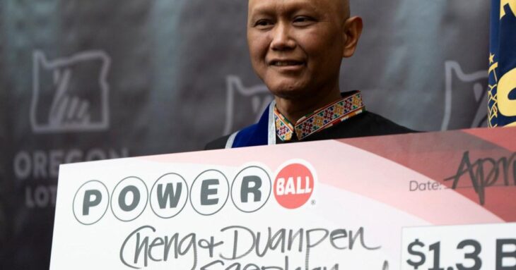 Immigrant battling cancer 'blessed' by winning $1.3billion lottery | US News