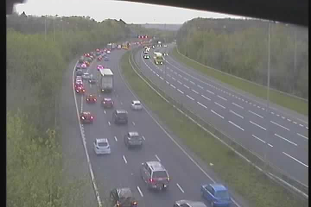 Live M2 updates as 'serious' crash shuts motorway at Maidstone