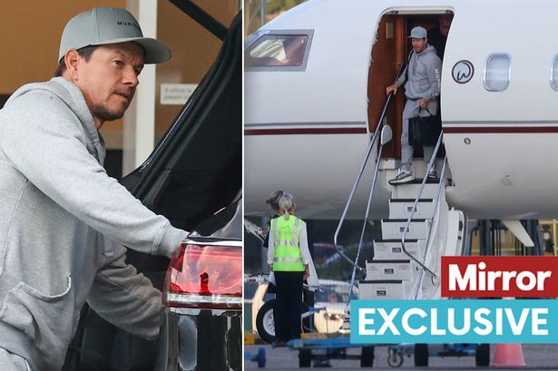 Mark Wahlberg looks 'upbeat and carefree' in first pictures after David Beckham lawsuit