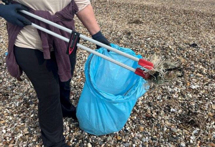 Minster Beach litter pickers collect tonnes of rubbish due to waste from illegal Eastchurch dump site