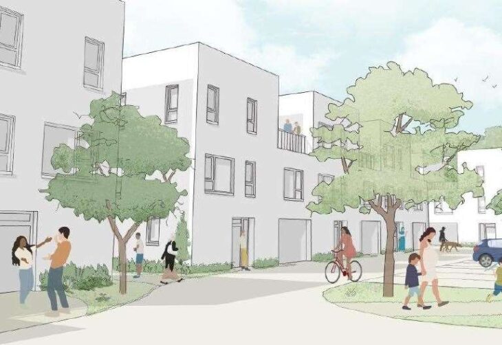 New vision revealed for land in Eastmead Avenue, Ashford, set for ‘parkland council estate’