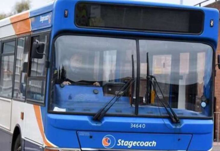 Stagecoach services in Canterbury stopped after vandals smash bus window in Thanington