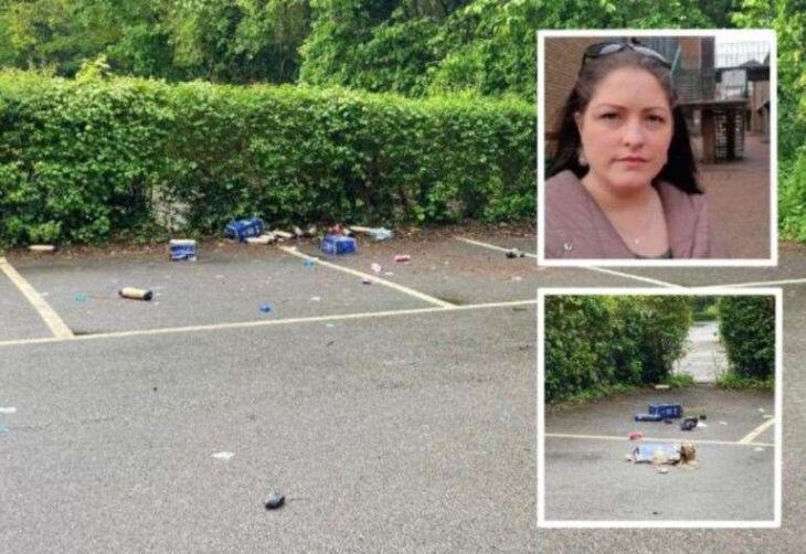 Villagers raise fears in New Ash Green after reemergence of gas canisters littered in car park