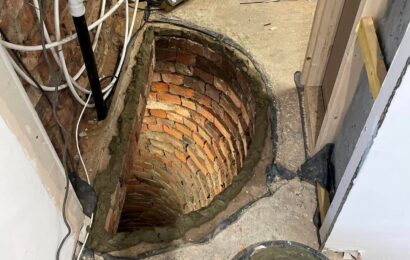 Watch: Homeowners found a 200 year old well under the floorboards while renovating their house