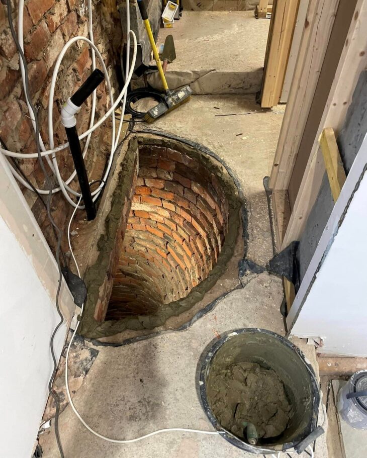 Watch: Homeowners found a 200-year-old well under the floorboards while renovating their house