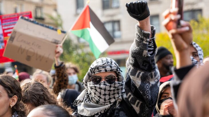 Watch live as Gaza protesters at Columbia hold press conference amid occupation of campus building