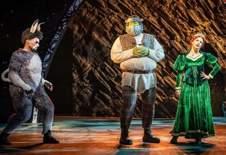 We review Shrek the Musical starring former Strictly dancer Joanne Clifton at the Marlowe Theatre in Canterbury
