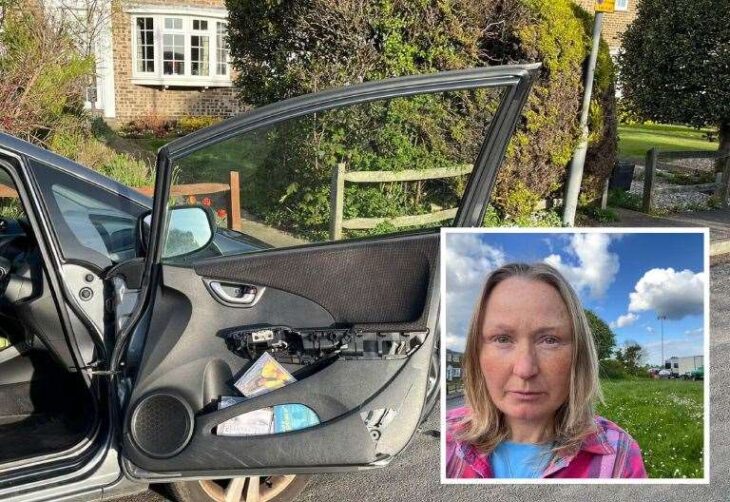Woman recalls terrifying moment car crashes into her parked vehicle in Kingsdown Road, Walmer