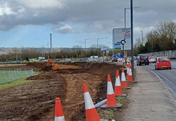 A20 Coldharbour Roundabout in Maidstone to close overnight for more than two weeks