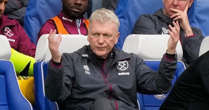 David Moyes blames Declan Rice after West Ham's 5-0 defeat to Chelsea | Football