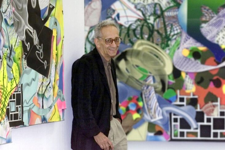 Frank Stella, artist renowned for blurring the lines between painting and sculpture, dies at 87