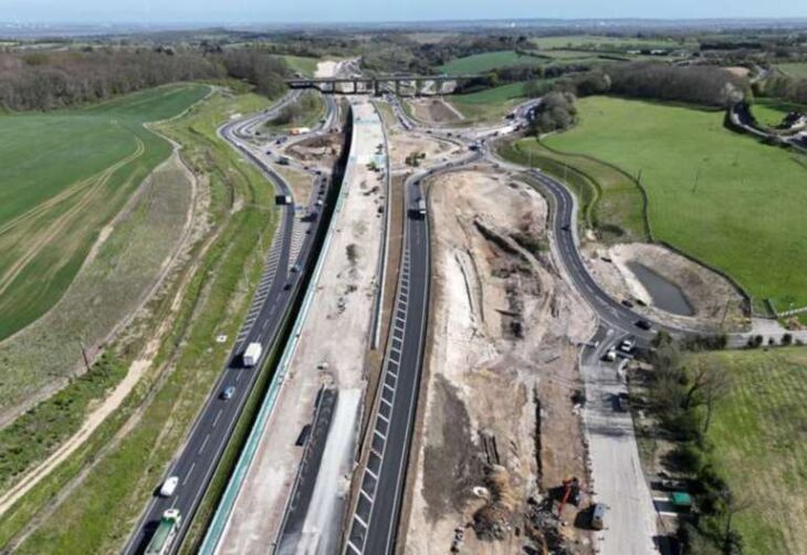 M2 Junction 5 London-bound slips, near Sittingbourne, to close as work continues on Stockbury flyover project