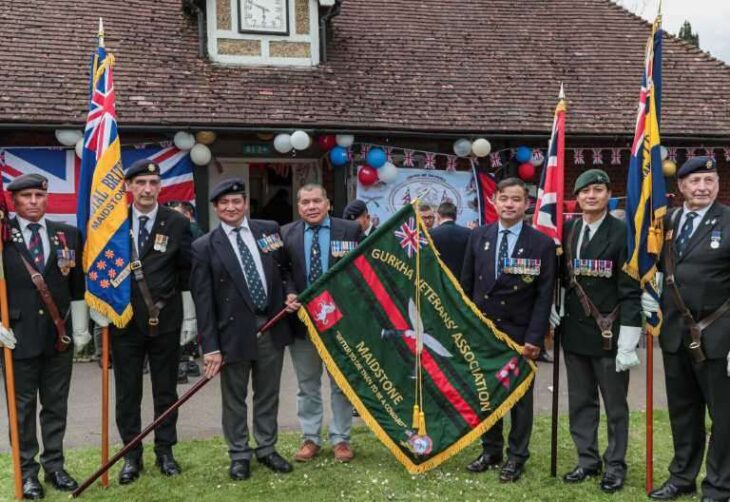 Maidstone Gurkha veterans given banner recognition