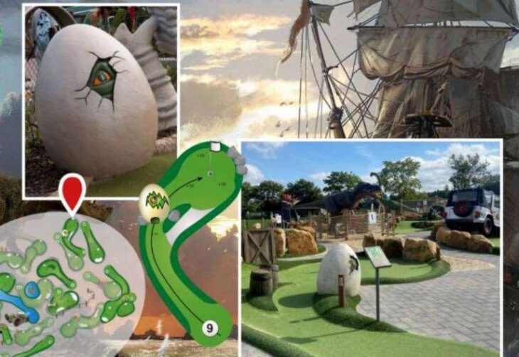 Mini Dino Golf at Mote Park Outdoor Adventure in Maidstone shuts for eight-week expansion